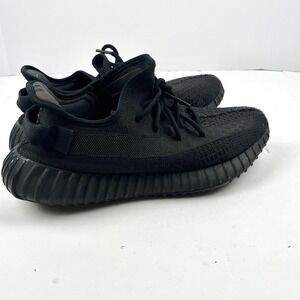 Adidas Yeezy Boost 350 V2 Shoes Mens Size 12 Pirate Black Core Low Sneaker